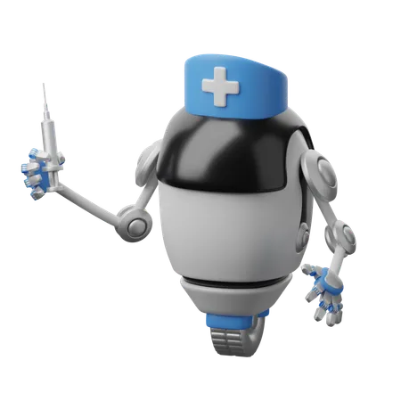 Medical Robot  3D Icon