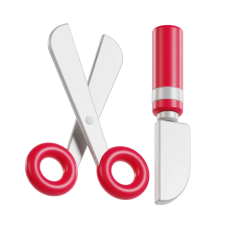 Medical Scalpel  3D Icon