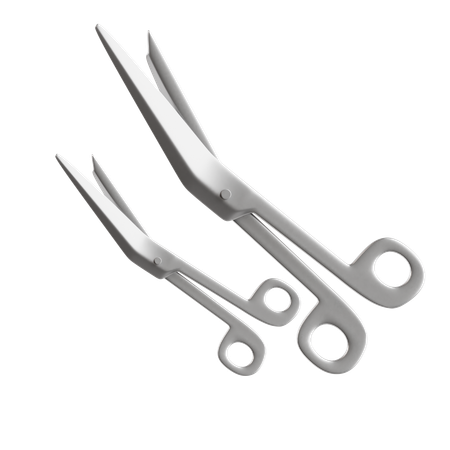 Medical scissor  3D Icon