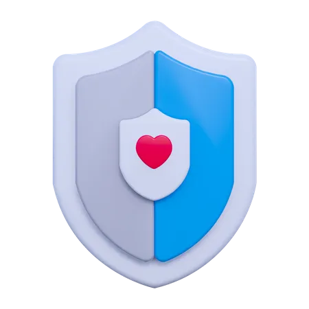 3 D Shield Security Icon 3D Icon