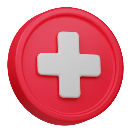 Medical Sign  3D Icon