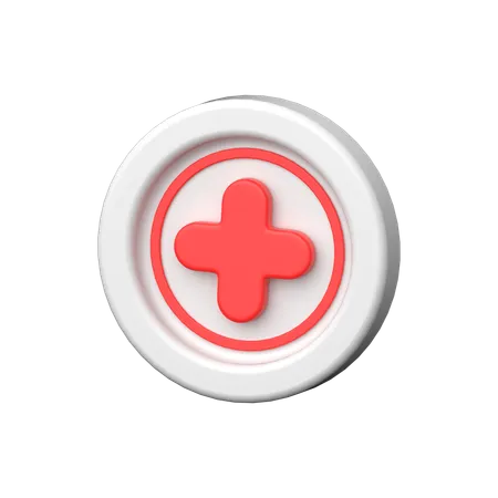 Medical Sign  3D Icon