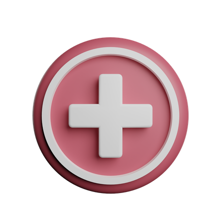 Medical sign  3D Logo