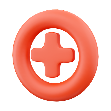 Medical Sign 3D Icon