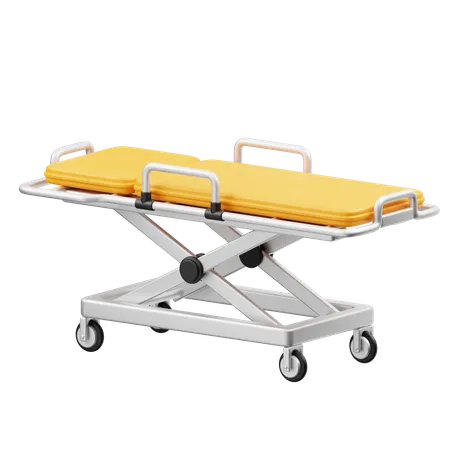 Medical Stretcher  3D Icon