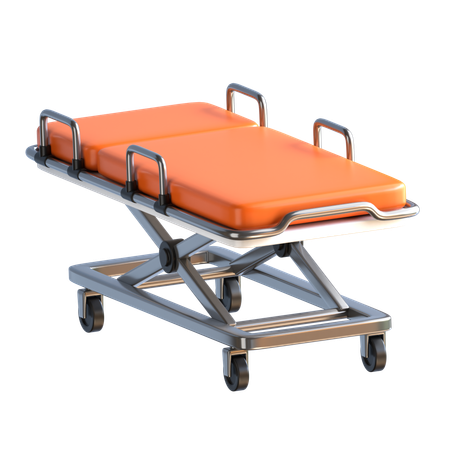 Medical Stretcher  3D Icon