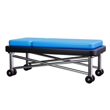 Medical Stretcher  3D Icon