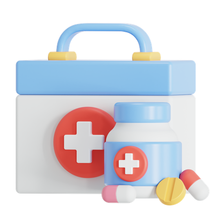 Medical supplies  3D Icon