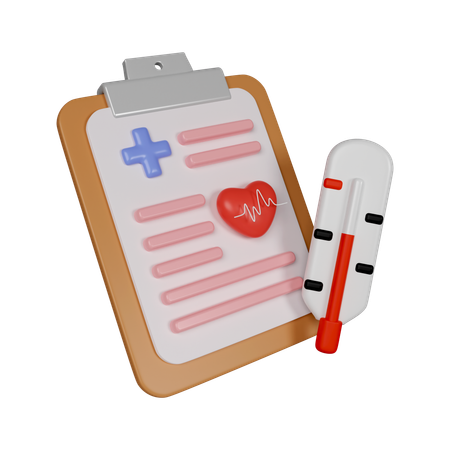 Medical Survey  3D Icon