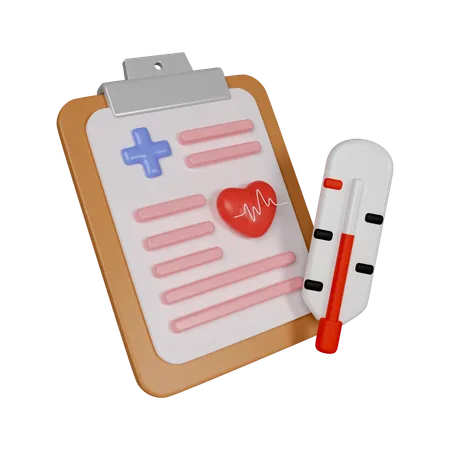 Medical Survey  3D Icon