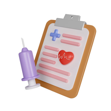 Medical Survey  3D Icon