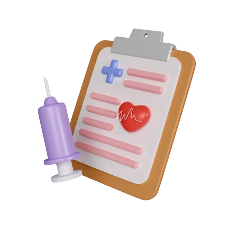 Medical Survey  3D Icon