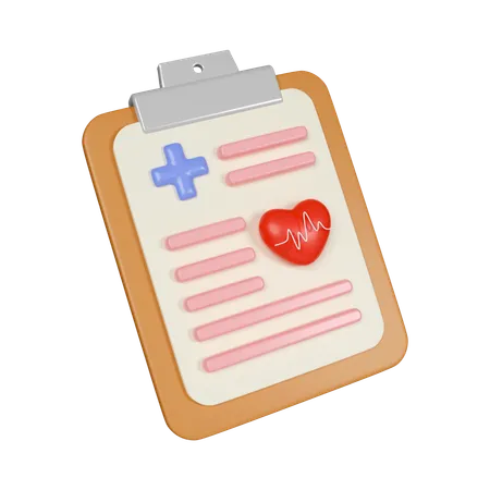 Medical Survey  3D Icon