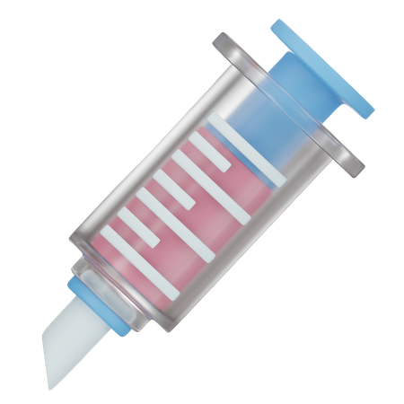 Medical Syringe  3D Icon