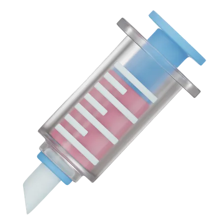 Medical Syringe  3D Icon