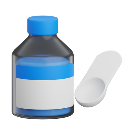 Medical Syrup  3D Icon