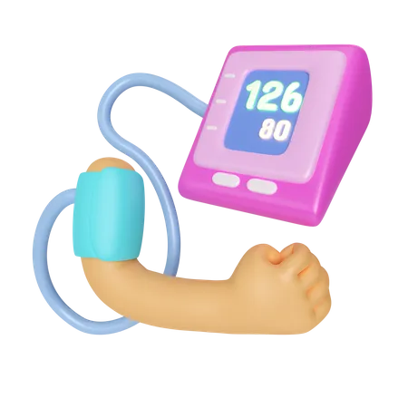 Medical Tensiometer  3D Illustration