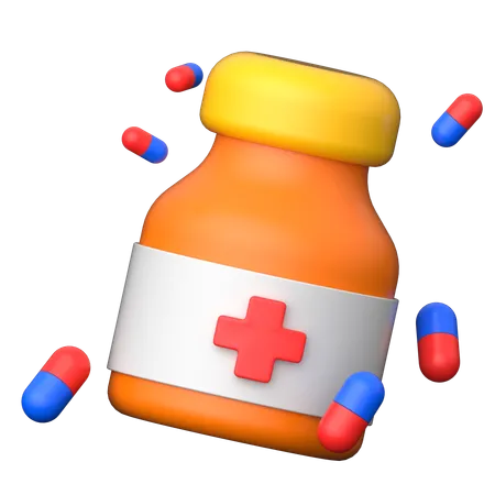 Médicament  3D Icon