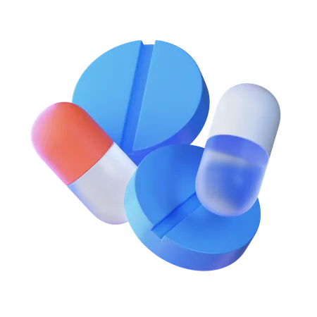 Médicament  3D Icon