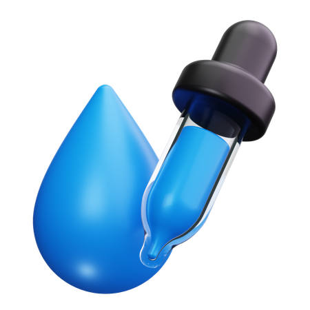 Médicament liquide  3D Icon