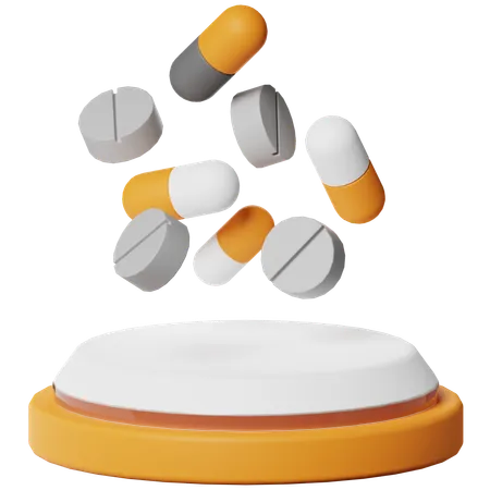 Medicamento  3D Icon