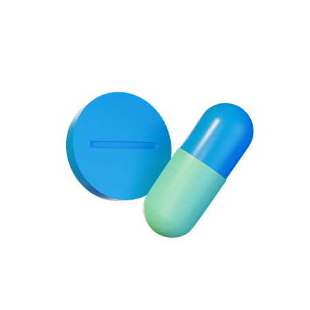 Medicamento  3D Icon