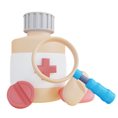 Medicamento  3D Icon