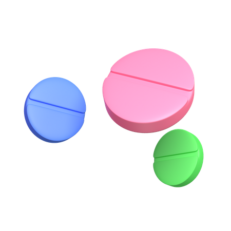 Medicamento  3D Icon