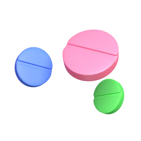 Medicamento  3D Icon