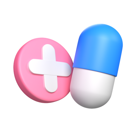 Medicamento  3D Icon