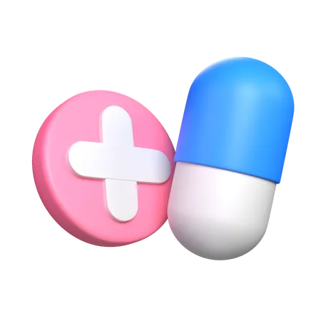 Medicamento  3D Icon