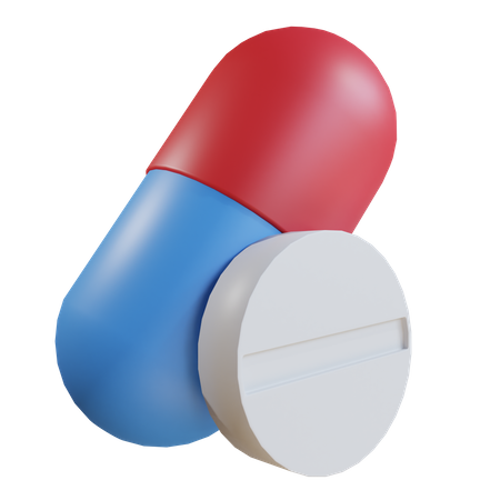 Medicamento  3D Icon