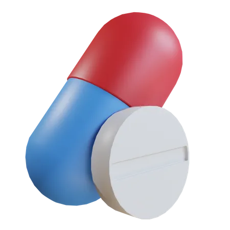 Medicamento  3D Icon