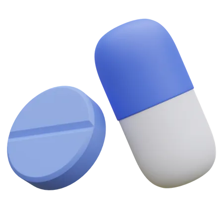 Medicamento  3D Icon