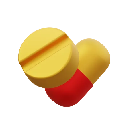 Medicamento  3D Icon