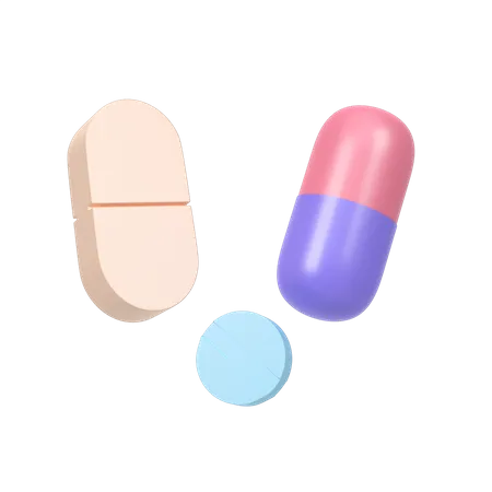 Medicamento  3D Icon