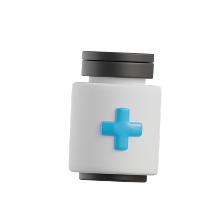 Medicamento  3D Icon