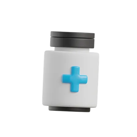 Medicamento  3D Icon