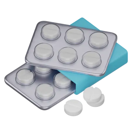 Medicação  3D Icon