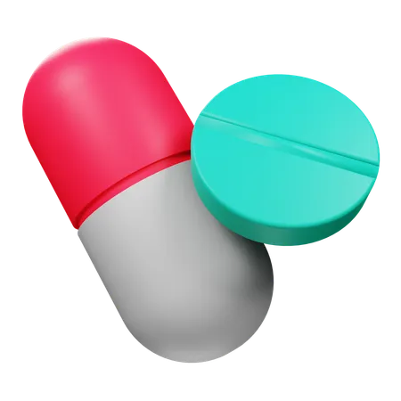 Medicamentos  3D Icon