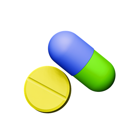 Medicação  3D Icon