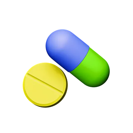 Medicação  3D Icon