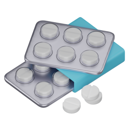 Médicaments  3D Icon