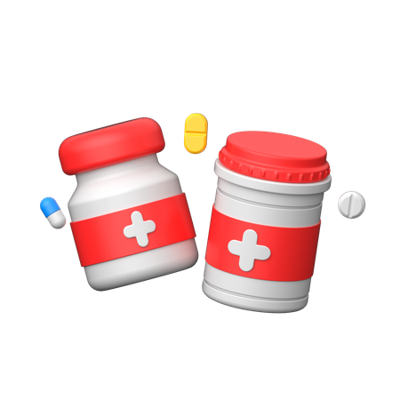 Medication  3D Icon