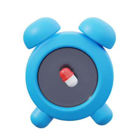 Medication Reminder  3D Icon