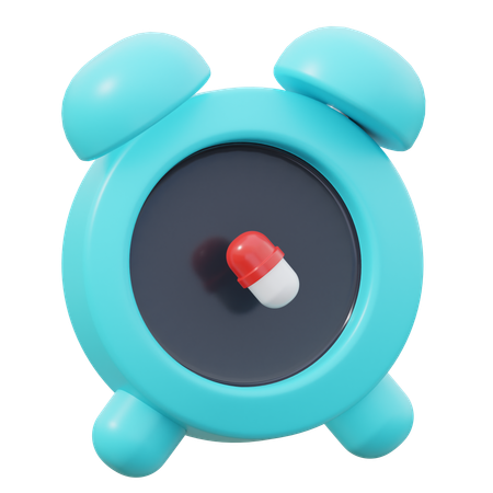 Medication Reminder  3D Icon