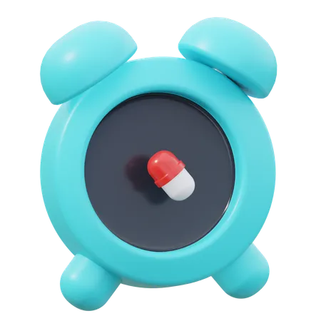 Medication Reminder  3D Icon