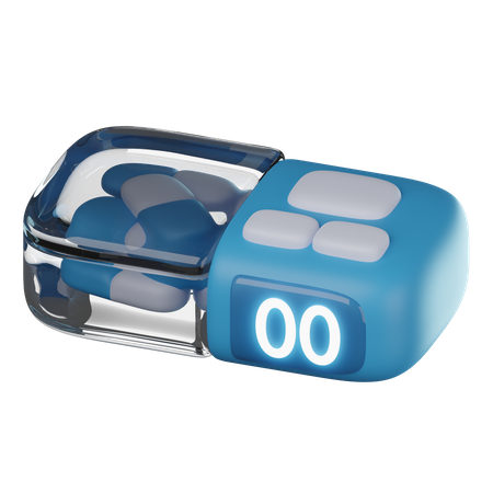 Medication Reminder  3D Icon