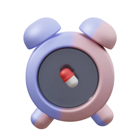 Medication Reminder  3D Icon