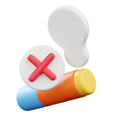 薬物制限  3D Icon